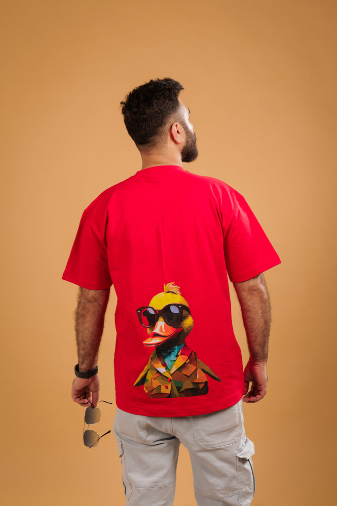 DUCKING MOTHERQUACKER OVERSIZED T-SHIRT