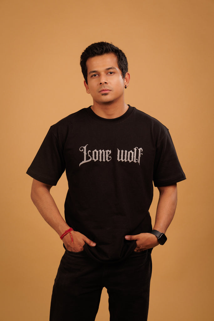 BASIC LONE WOLF OVERSIZED T-SHIRT