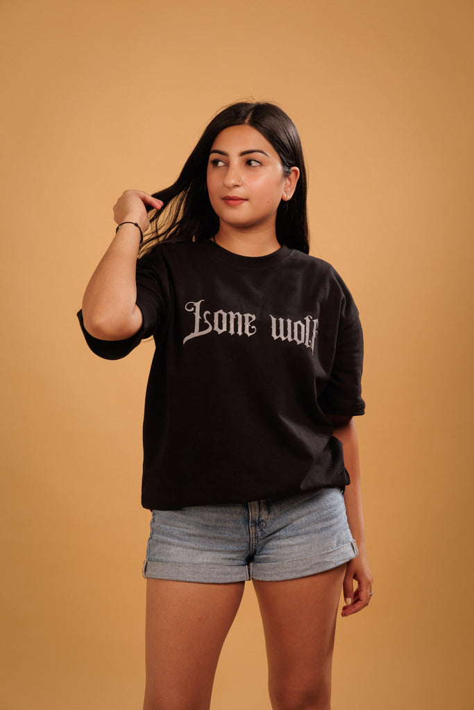 BASIC LONE WOLF OVERSIZED T-SHIRT