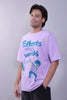 EFFORTS OVER WORDS OVERSIZED T-SHIRT