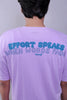 EFFORTS OVER WORDS OVERSIZED T-SHIRT