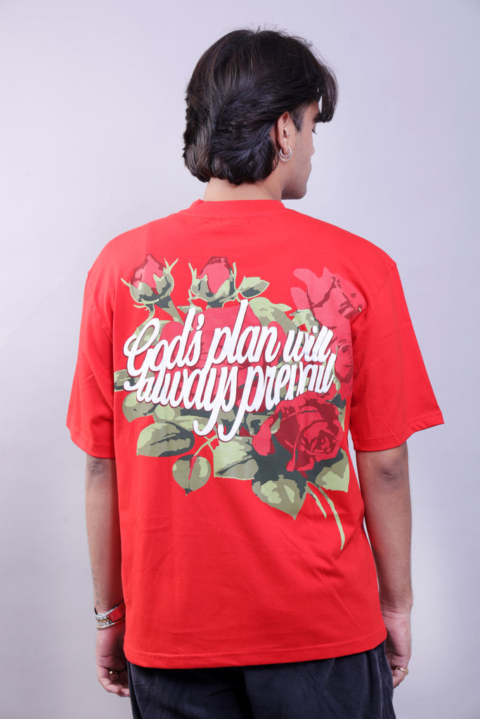 ROSES OVERSIZED T-SHIRT