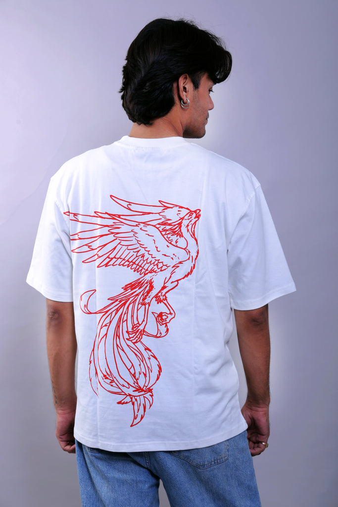 PHOENIX BIRD OVERSIZED T-SHIRT